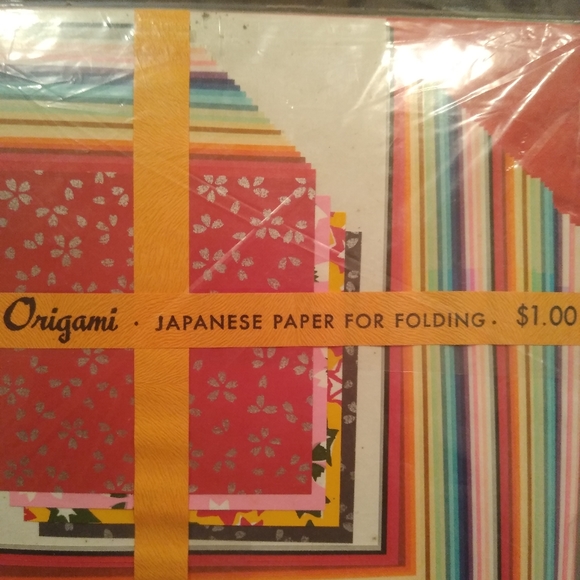 Tuttle Publications Other - NIP Vintage Rare Origami Folding Paper